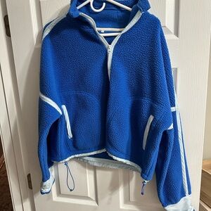 Women’s Blue Fleece FP inspired Jacket